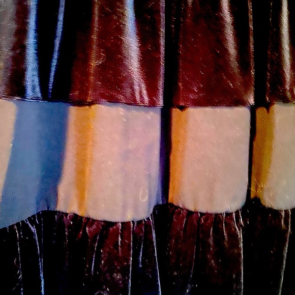 NWT Chelsea & Violet Boho Black Velvet Dress With Embroidery. - Picture 5 of 13